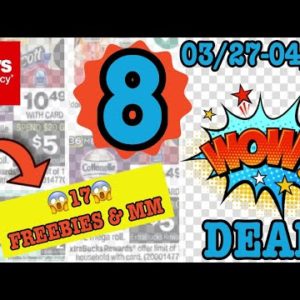 CVS 8 Wow Deals 03/27-04/02 Free Oral Care, Facial, Razors, Feminine Care & Cheap Paper Products!