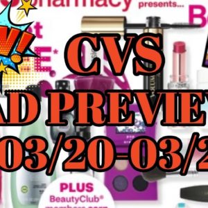 CVS AD PREVIEW 03/20-03/26 {HOT DEALS} WYS $30 PROMOTION IS BACK! FREE ORAL CARE