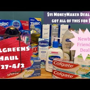 WALGREENS HAUL 3/27-4/2 ALL OF THIS FOR JUST $0.27 | NEWBIE FRIENDLY DEALS