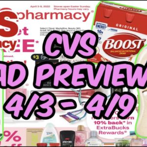 CVS AD PREVIEW (4/3 - 4/9) | DID I MISS A DEAL?