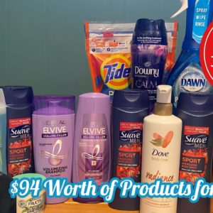 CVS HAUL 3/13-3/19 | $94 WORTH OF PRODUCTS FOR JUST $4!