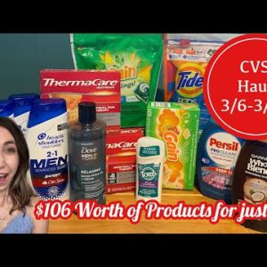 CVS HAUL 3/6-3/12 | EASY DEALS YOU CAN PICK UP THIS WEEK
