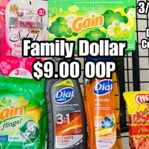 Family Dollar $9.00 OOP | ALL DIGITAL COUPONS 3/19/22 $5 off $25