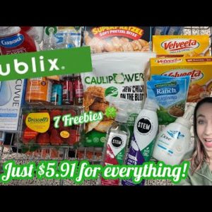 PUBLIX HAUL 3/16-3/22 | $130 WORTH OF PRODUCTS FOR $5.91