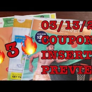 What coupons are we getting? 03/13/22 Coupon Insert Preview 🔥{3 Inserts}🔥