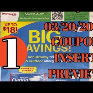 What coupons are we getting? 03/20/22 Coupon Insert Preview