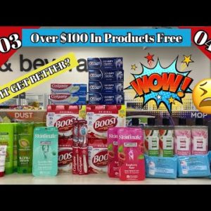 CVS Extreme Couponing Haul 04/03-04/09🔥Clearance🔥Free Oral Care, Razors, Skin Care & More!