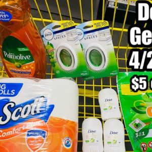 Dollar General $5 off $25 ALL DIGITAL COUPONS 4/23/22 | CHEAP DOVE!
