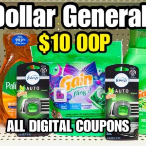 Dollar General $10 OOP | ALL DIGITAL COUPONS | SAVE MONEY WITH COUPONS ~ April 9, 2022