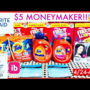 Rite Aid Couponing haul deals
ALL FREE PLUS $5 MONEYMAKER🤩 (4/24-4/30)CHEAP, FREEBIES, MONEYMAKERS!