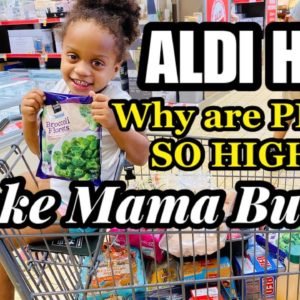 ALDI HAUL | Broke Mama Budget - PRICES ARE GOING UP 😩 Shocked at my total 4/16/22