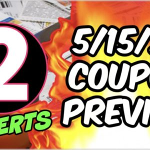 5/15/22 COUPON INSERT PREVIEW | 2 INSERTS: SCHICK, NIVEA & MORE!