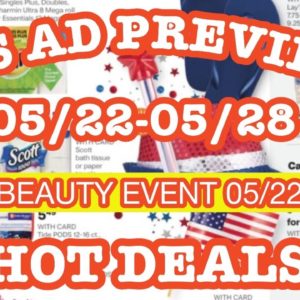CVS Ad preview 05/22-05/28 {Epic Beauty Event} Hot Deals!!