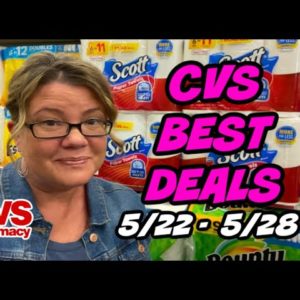 CVS BEST DEALS (5/22 - 5/28) | Paper Products, Diapers, Sunscreen & more!