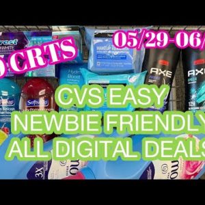 CVS Easy Newbie Friendly All Digital Deals 05/29-06/04|Free Neutrogena|Free Deodorant&Cheap Laundry!
