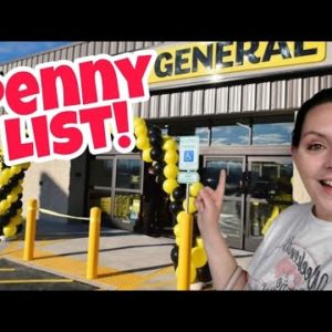 RUN Monday Penny List for  Dollar General
