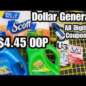 Dollar General $4.45 OOP | ALL DIGITAL COUPONS 🔥🔥🔥 June 25, 2022