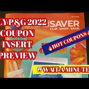 July P&G 2022 Coupon Insert Preview~ 🔥Hot Laundry Coupons🔥
