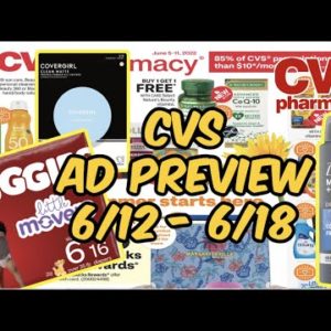 CVS AD PREVIEW (6/12 - 6/18) | Diapers, Shave, Deodorant & more!