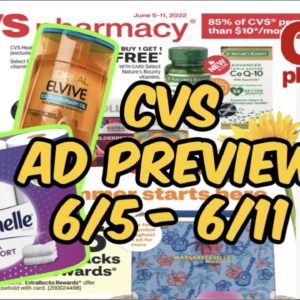 CVS AD PREVIEW (6/5 - 6/11) | Paper Products, Makeup & more!