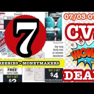 CVS 7 Best Wow Deals 07/03-07/09 Free Oral Care|Deodorant|$0.39 Laundry|$1.79 Paper Products & More!