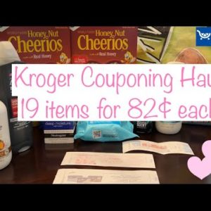 KROGER COUPONING HAUL 7/27-8/2🛒$92 worth for $16 FREE FOOD + SELF CARE ITEMS | COUPONING AT KROGER