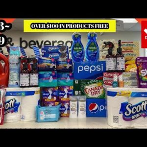 CVS Extreme Couponing Haul 07/03-07/09 Free Oral Care|Deodorant|Laundry/Paper Products!