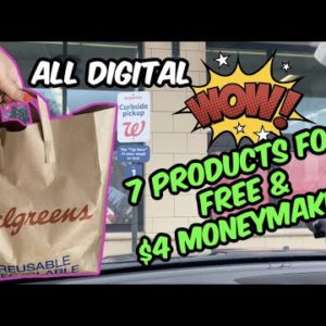 WALGREENS CURBSIDE HAUL | 7 ITEMS FOR FREE & $4 MONEYMAKER!!