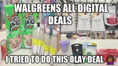 WALGREEN ALL DIGITAL DEALS| I TRIED TO DO THIS OLAY DEAL 🤦🏾‍♀️