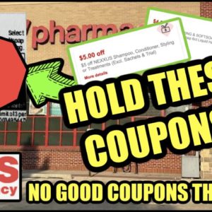 🚨 CVS HOLD THESE COUPONS - 8/14 - 8/20