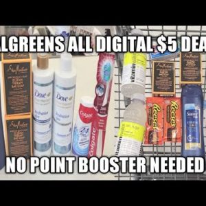 WALGREENS ALL DIGITAL $5 DEALS| NO POINT BOOSTER NEEDED