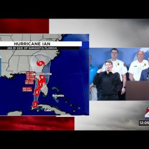Mayor Curry details city preparations, warns of widespread flooding ahead of Hurricane Ian