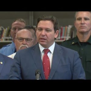 Watch: Gov. DeSantis to speak in Tallahassee with Florida Division of Emergency Management