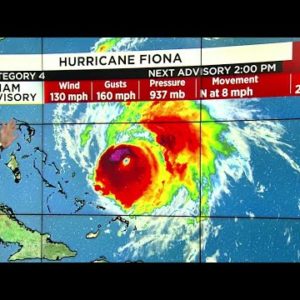 TRACK THE TROPICS: Fiona grows into Category 4 storm, heads toward Bermuda