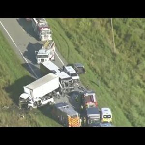 At least 1 dead, 16 hospitalized in crash on SR-60 in Osceola County