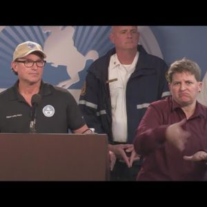 Watch Live: Jacksonville Mayor Lenny Curry, emergency officials give update on Tropical Storm Ian