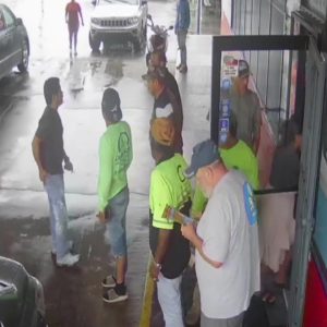 Caught On Camera: Armed carjacking at Florida gas station