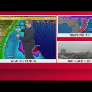 Tracking Tropical Storm Ian: Forecast, models for North Florida | Sept. 29 8AM