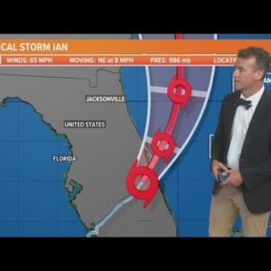 Tropics | Ian downgraded to a Tropical Storm as it moves over the First Coast