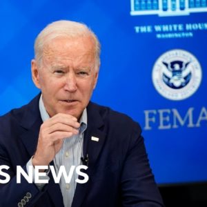 Watch Live: Biden delivers remarks on Hurricane Ian after FEMA briefing | CBS News