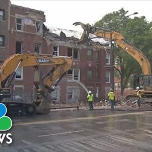 Explosion Triggers Chicago Building Collapse, Injuring Eight