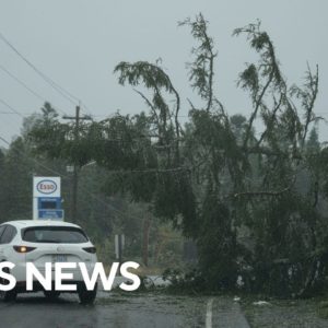 Fiona hits Atlantic Canada as Florida eyes potential hurricane
