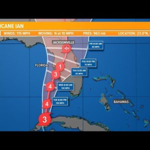First Coast News Weather team updates on Hurricane Ian