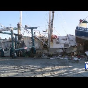 Fort Myers Beach littered with boats, debris after Hurricane Ian