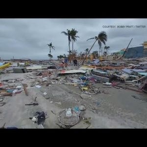 Ft Meyers damage after Hurricane Ian