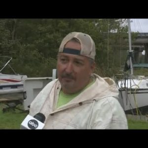 'I've been watching a Humphrey Bogart marathon' | Clay County boater owner riding out the storm