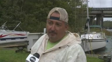 'I've been watching a Humphrey Bogart marathon' | Clay County boater owner riding out the storm