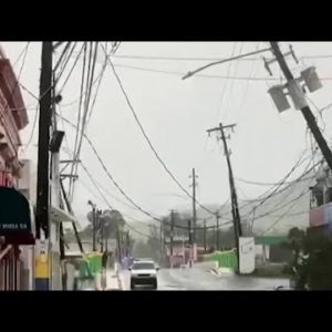 Hurricane Fiona rips through powerless Puerto Rico