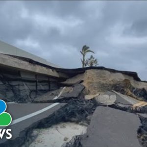 Hurricane Ian Destroys Portion Of Sanibel Causeway, Cutting Off Island