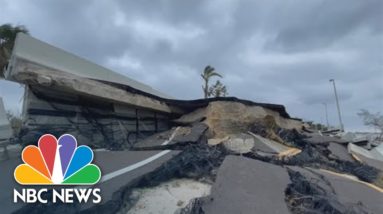 Hurricane Ian Destroys Portion Of Sanibel Causeway, Cutting Off Island